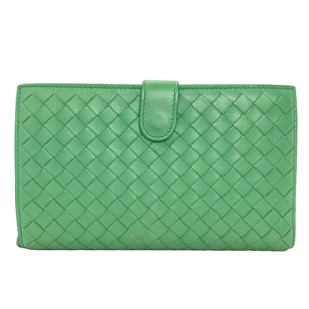 Bottega Veneta Intrecciato Long Wallet, Calfskin, Women's.